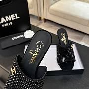 Chanel Mules Strass Black 95mm - 6