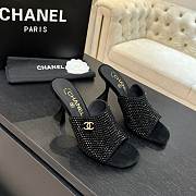 Chanel Mules Strass Black 95mm - 4