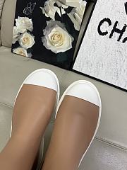 Chanel Rain Boots Brown and White - 6