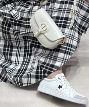 Dior Star Sneaker White Calfskin and Suede Calfskin - 2