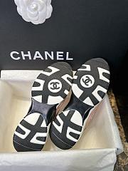 Chanel Sneakers Laminated Lambskin & Suede Calfskin Pink - 2