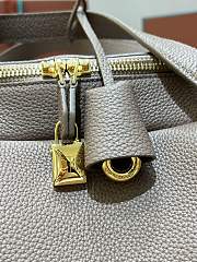 Loro Piana Medium Needle Bag Calfskin Fossil - 40.5x20x20cm - 5