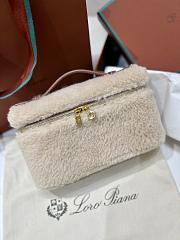 Loro Piana Extra Pocket L19 Cashfur Beige - 19x7x12cm - 3