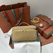 Loro Piana Extra Pocket L19 Cashfur Camel - 19x7x12cm - 4