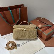 Loro Piana Extra Pocket L19 Cashfur Camel - 19x7x12cm - 3