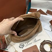 Loro Piana Extra Pocket L19 Ram Leather Brown - 19x7x12cm - 5