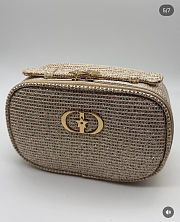 Gift Dior Holiday Pouch Metallic Gold (bills over $500) - 3