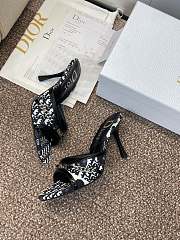 Dior Heeled Slide Oblique - 6