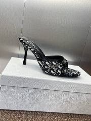 Dior Heeled Slide Oblique - 2