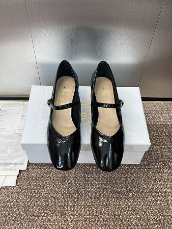Jolie Dior Pump Black Patent Calfskin