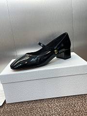 Jolie Dior Pump Black Patent Calfskin - 6