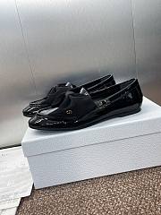 Diorissimo Loafer Black Patent Calfskin and Grosgrain - 4