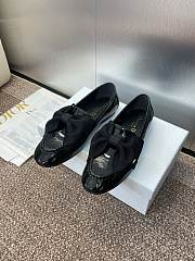 Diorissimo Loafer Black Patent Calfskin and Grosgrain - 3