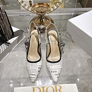 J'Adior Slingback Pump Newspaper Slingback 6.5cm - 2