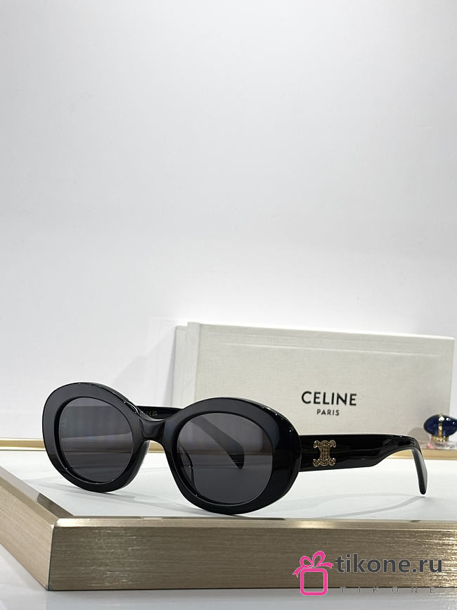 Celine Sunglasses Black Gold CL40194U  - 1