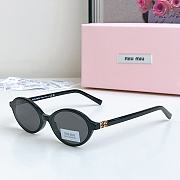 Miumiu Sunglasses Black SMU04Z - 1