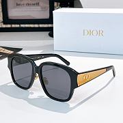 DiorGlow S2F Black Square Sunglasses - 1