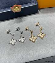 LV Blossom BB Star Earrings Gold and Diamonds - 4