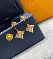 LV Blossom BB Star Earrings Gold and Diamonds - 3