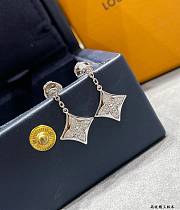 LV Blossom BB Star Earrings Silver and Diamonds - 6