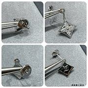LV Blossom BB Star Earrings Silver and Diamonds - 2