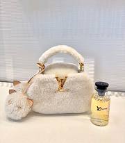 LV Capusnow Capucines Shearling Leather M26324 - 20x13x11cm - 4