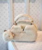 LV Capusnow Capucines Shearling Leather M26324 - 20x13x11cm - 3