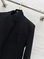 Versace Single Breasted Blazer Black  - 6