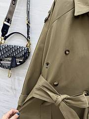 Dior Trench Coat Beige Cotton Gabardine - 2