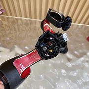 Valentino Drip Rose Kidskin Sandal With Crystals 105mm Black - 6