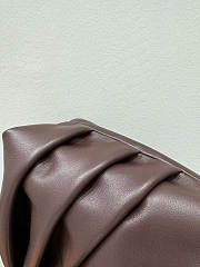 Loewe Draped Tote In Mellow Nappa Lambskin Brown - 30x29x14cm - 4