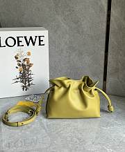 Loewe Mini Flamenco Clutch In Nappa Calfskin Ginger - 23.9x18x9cm  - 2