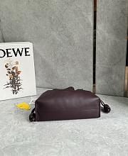 Loewe Medium Flamenco Clutch In Nappa Calfskin Burgundy - 30x24.5x10.5cm - 3