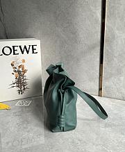 Loewe Medium Flamenco Clutch In Nappa Calfskin Green - 30x24.5x10.5cm - 6