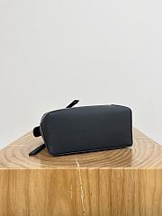 Loewe Small Puzzle Edge Bag In Soft Grained Calfskin Deep Blue - 24x16.5x10.5cm - 4