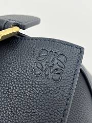 Loewe Small Puzzle Edge Bag In Soft Grained Calfskin Deep Blue - 24x16.5x10.5cm - 3