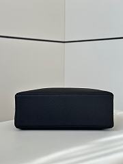 Fendi Lui Large Black Grain Calf Leather Bag - 34x27x13cm - 6
