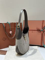 Loro Piana Medium Bobbin Bag Pecora Nera Natural Chocolate - 32x7x21cm - 5