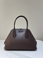 The Row Medium Devon Bag in Leather Brown - 32x16.5x20cm - 6