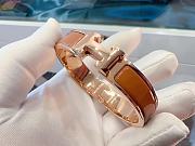 Hermes Clic H Bracelet Brown - 4