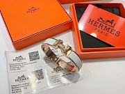 Hermes Clic H Bracelet White - 4