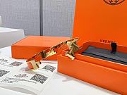 Hermes Clic H Bracelet Orange - 5