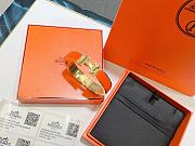Hermes Clic H Bracelet Orange - 4
