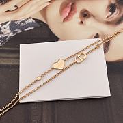 Dior Clair D Lune Bracelet Pink Finish Metal and Pink Crystals - 4