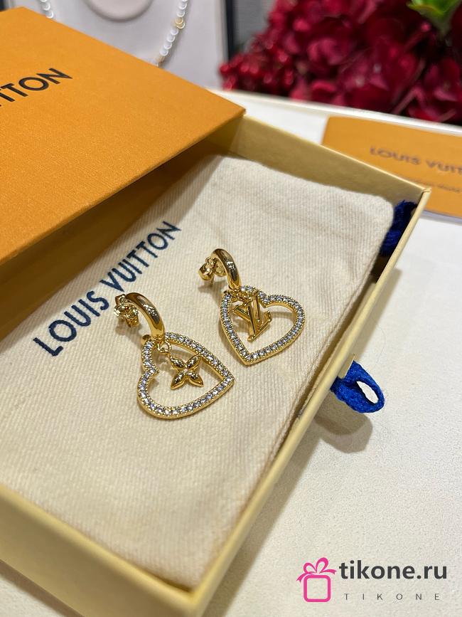 My LV Heart Earrings - 1