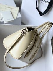 Givenchy Mini Antigona Lock Bag In Box Leather Cream - 29x20x13cm - 4