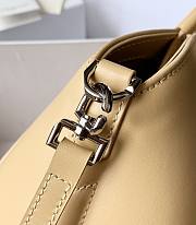 Givenchy Mini Antigona Lock Bag In Box Leather Beige - 29x20x13cm - 5