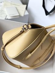Givenchy Mini Antigona Lock Bag In Box Leather Beige - 29x20x13cm - 4