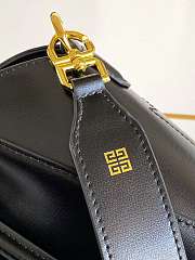 Givenchy Mini Antigona Lock Bag In Box Leather Black - 22x18x13cm - 5