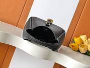 Givenchy G-Hobo Medium In Grained Leather With Padlock Black - 25x21x10cm - 4